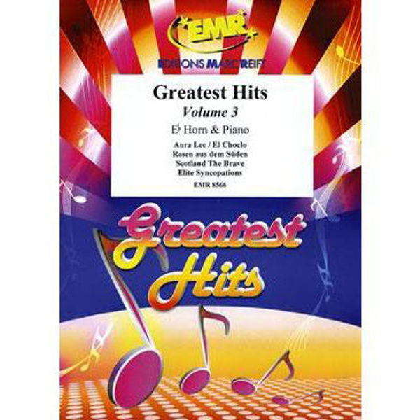 Greatest Hits Vol 3. arr Norman. Eb Horn og Piano (opt. Percussion)