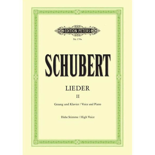 Schubert - Lieder 2 - High Voice and Piano