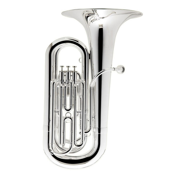 Tuba Bb Besson Prodige 187-2-0 3v. Forsølvet