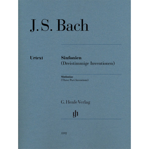 Sinfonias BWV 787-801 (Three part Inventions) (Edition without fingering) , Johann Sebastian Bach - Piano solo