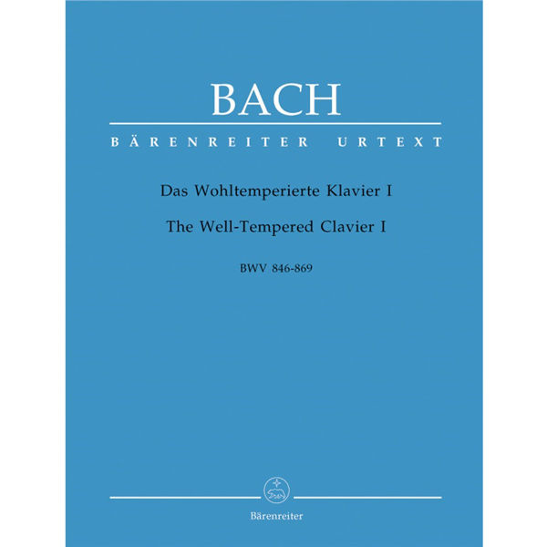Das Wohltemperierte Klavier / The Well-Tempered Clavier Part 1, Johann Sebastian Bach - Piano solo