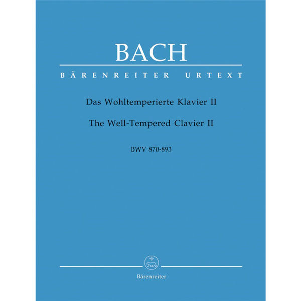 Das Wohltemperierte Klavier / The Well-Tempered Clavier Part 2, Johann Sebastian Bach - Piano solo