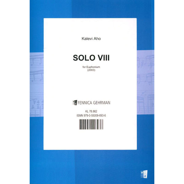 Solo VIII for Euphonium, Kalevi Aho