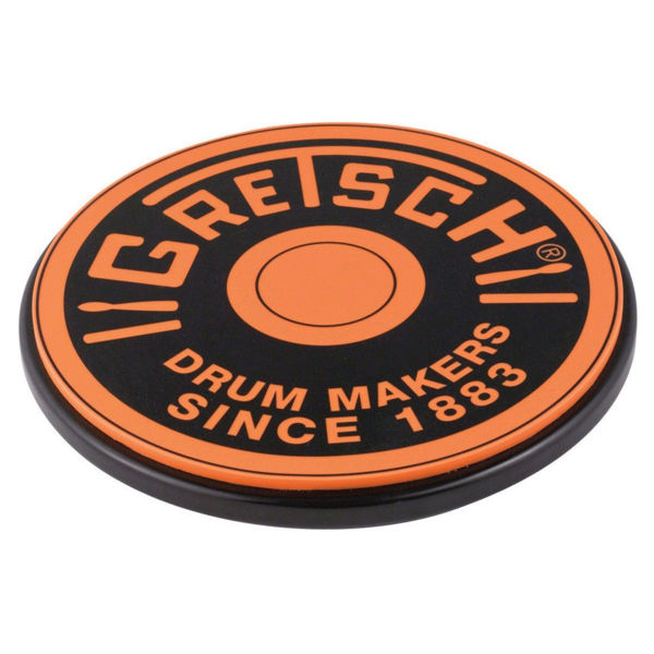 Trommepad Gretsch, GREPAD12O, 12 Rubber Pad, Orange, 8 mm
