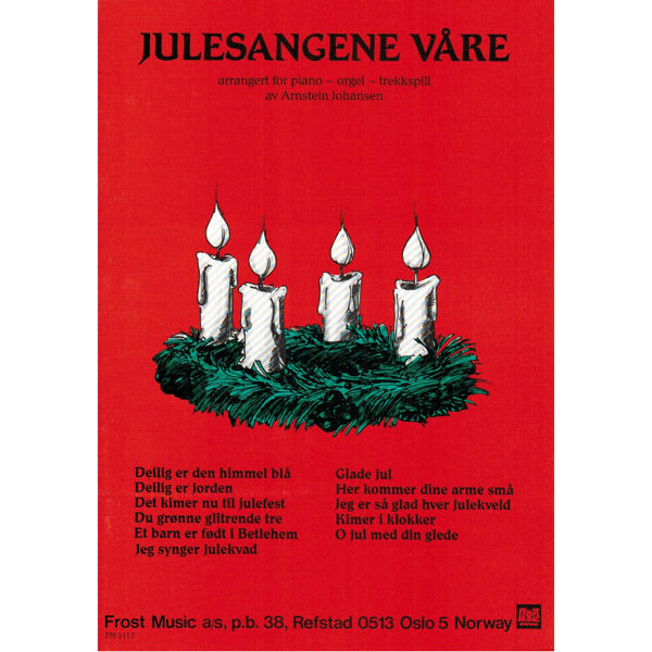 Julesangene Våre,  Arnstein Johansen - Trekkspill