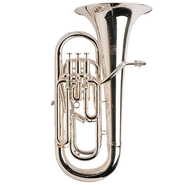Euphonium Adams Custom Serie E1 Selected Model, Brass Bell 0,60mm, Silver Plated
