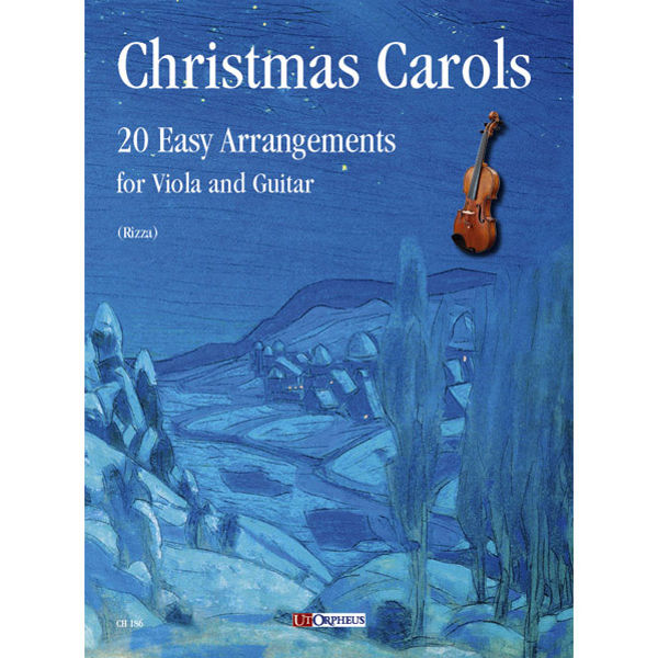 Christmas Carols. 20 Easy Arrangements for Viola and Guitar, arranged by Fabio Rizza
