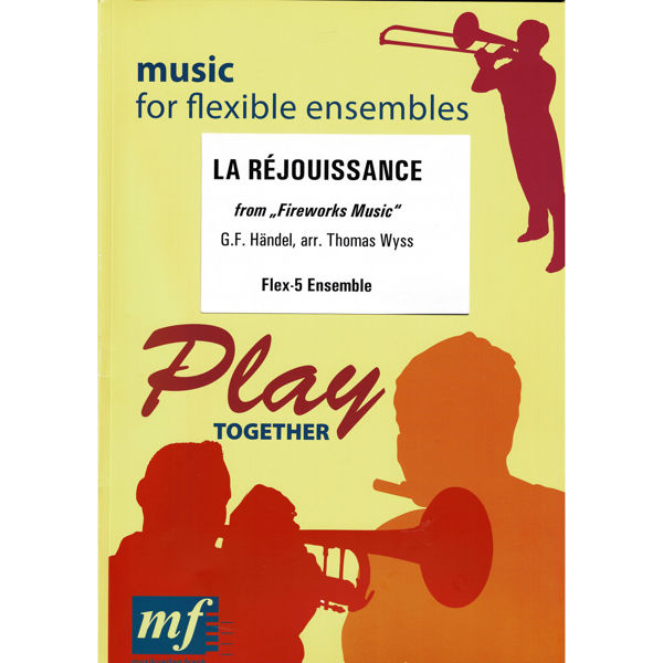 La Rejouissance from Fireworks Music, Georg Friedrich Händel arr Thomas Wyss.  Flex-5