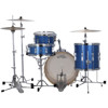 Slagverk Ludwig Continental Club LCLUB20BL, 20 Shell Pack, Blue Sparkle