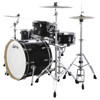Trommesett Ludwig Continental LCO5023B, 22 Shell Pack, Satin Black