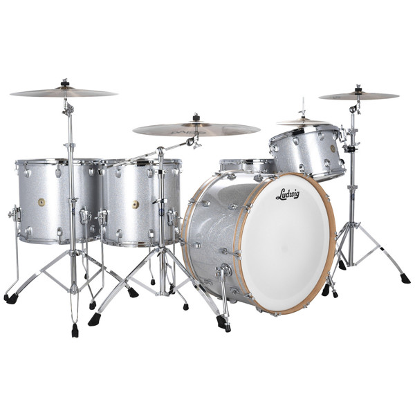 Slagverk Ludwig Continental LCO5165S, 26 Shell Pack, Silver Sparkle