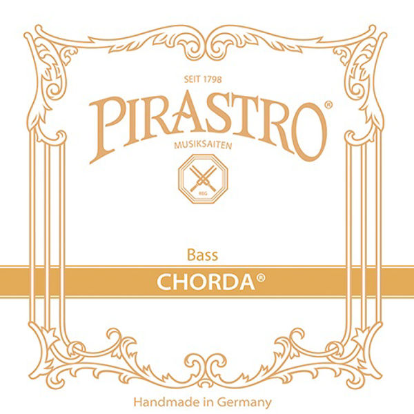 Kontrabasstrenger Pirastro Chorda Orchestra Sett, Gut/Silver Plated Medium