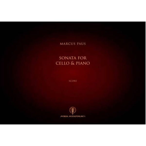 Sonata for Cello & Piano, Marcus Paus