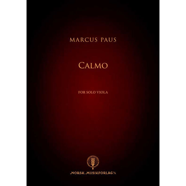 Calmo, Marcus Paus (for solo viola)