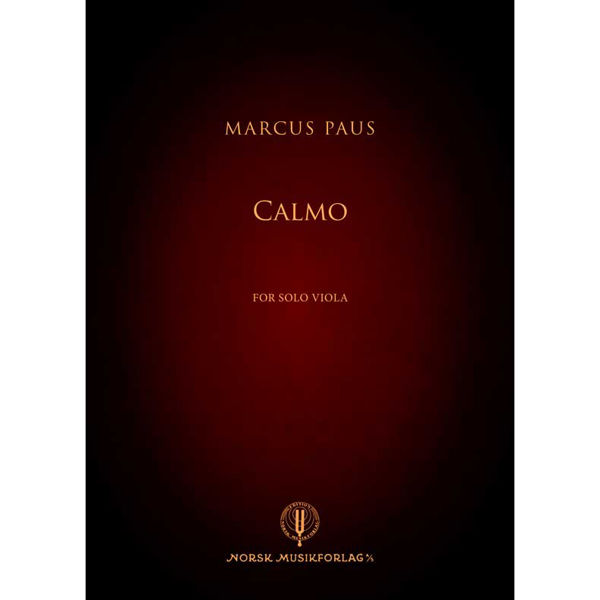 Calmo, Marcus Paus (for solo viola)
