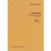 Lamento, for 4 baritone or alto saxophones or 4 bass clarinets, Wim Henderickx