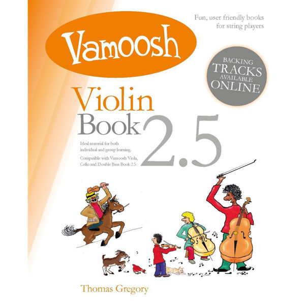 Vamoosh Violin Book 2,5 (Book & Audio Online)