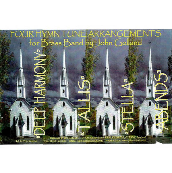 Four Hymn Tune Arrangements, John Golland. Brass Band