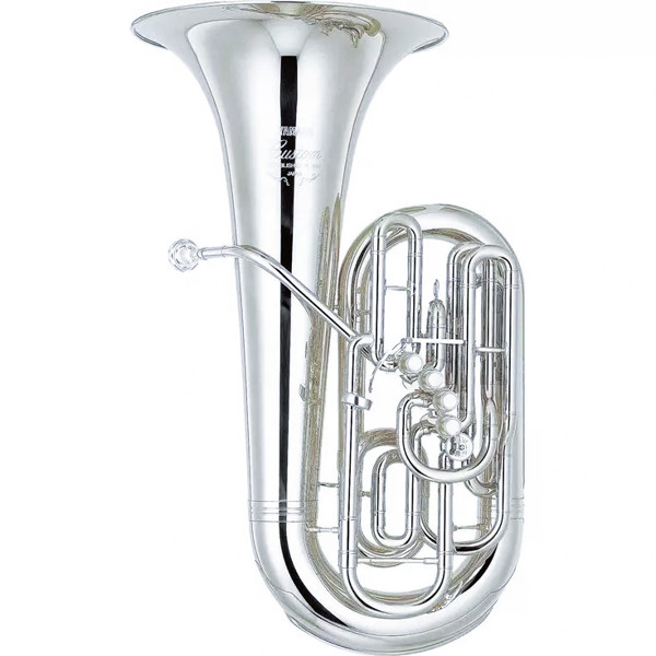 Tuba F Yamaha YFB-822S 4+1v. Front/Rotor, Forsølvet