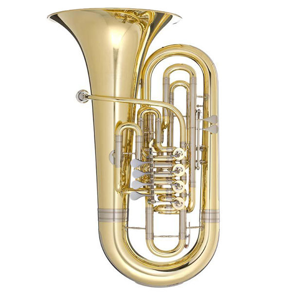 Tuba F Melton 2260RA-L, 4+2v Rotary. Clear Lacquer