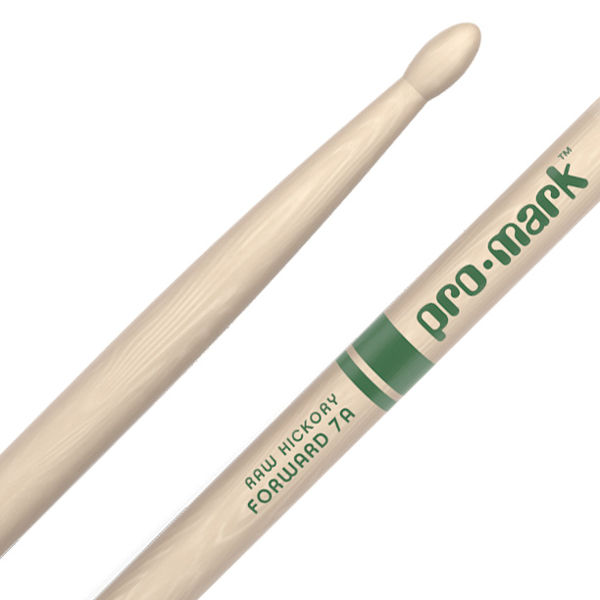 Trommestikker Pro-Mark American Hickory Natural 7A,TXR7AW, Wood Tip