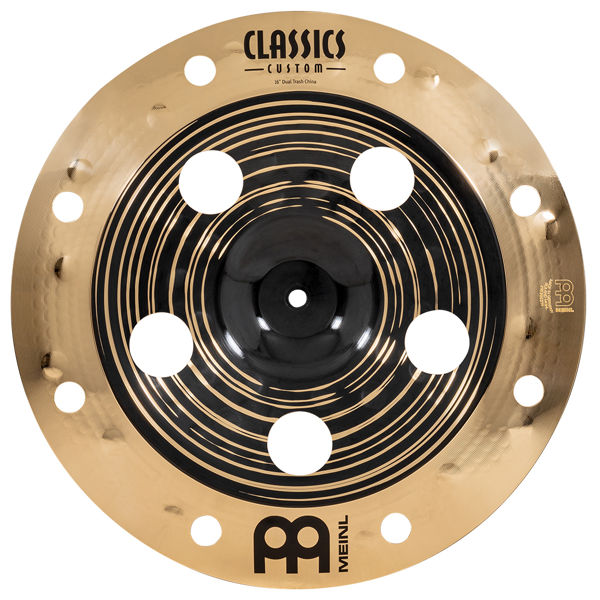 Cymbal Meinl Classics Custom Dual Trash Chiina, 16