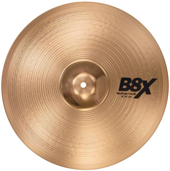 Cymbal Sabian B8X Crash, Medium 18, Brilliant