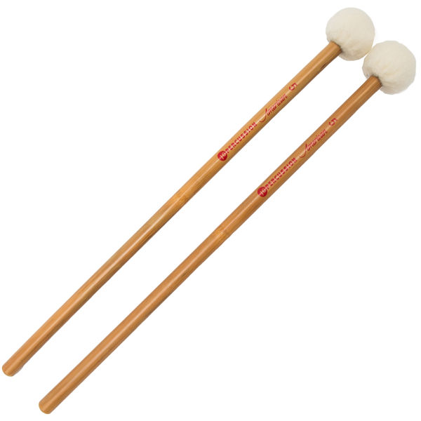 Paukekøller JG Percussion A5, American Series, Bamboo, Medium Soft