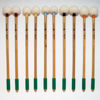 Paukekøller JG Percussion JP1, Joseph Pereira Series, Bamboo, Hard