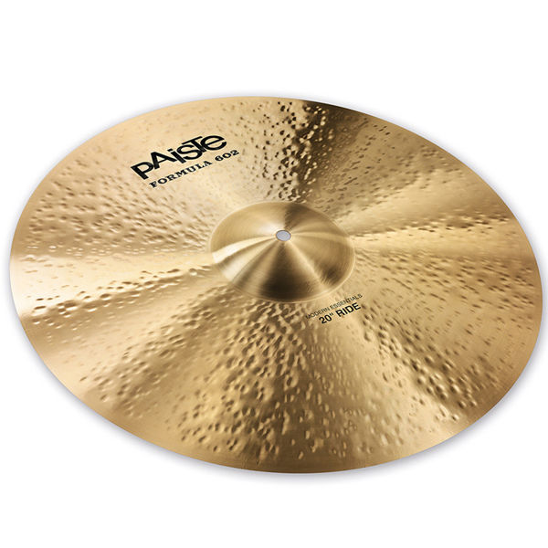 Cymbal Paiste Formula 602 Modern Essentials Ride, Ride 20, Vinnie Colaiuta