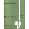 Mazurka Oberek, Alexander Glazunov. Edition for Violin and Piano, Theo Mölich