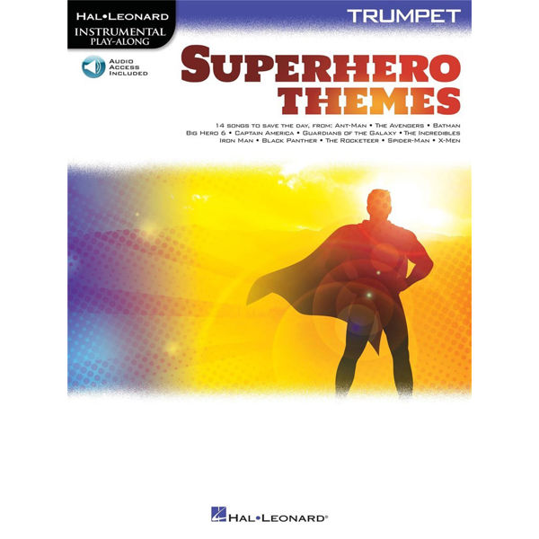 Superhero Themes for Trumpet - Book and Audio Online