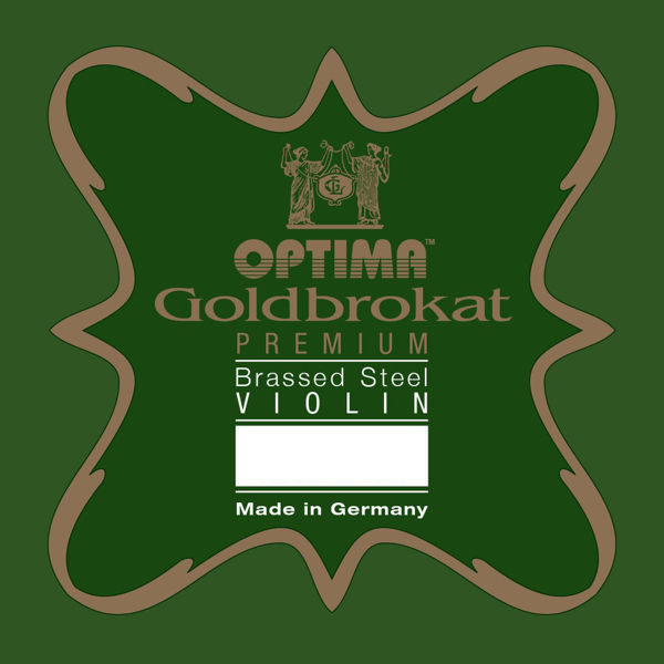 Fiolinstreng Optima Goldbrokat Premium Brassed 1E - Light Loop