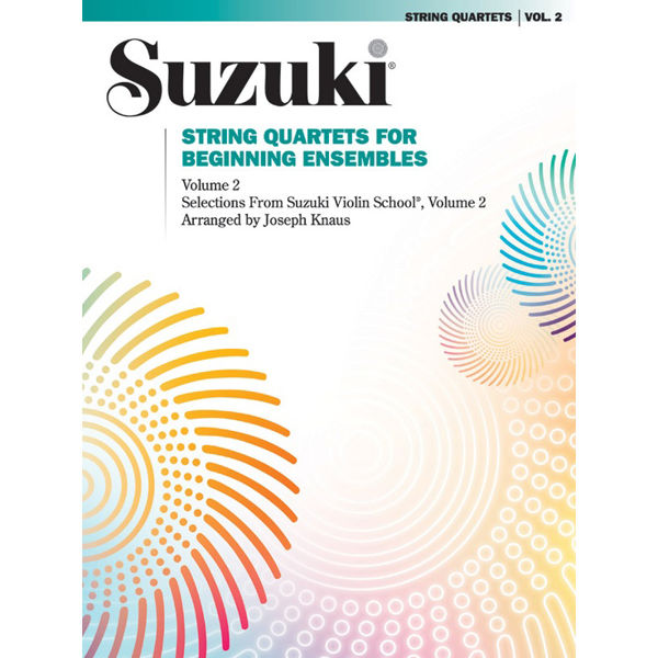 Suzuki String Quartets for beginning ensembles Vol 2