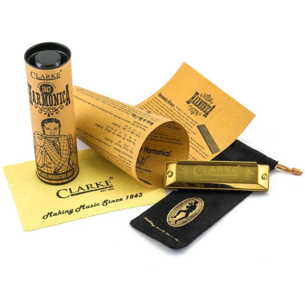 Munnspill Clarke Blues C - The Clarke Harmonica