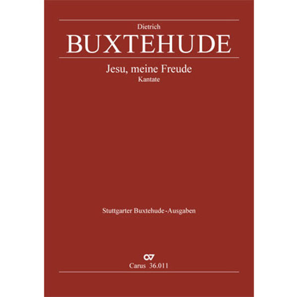 Buxtehude - Jesu Meine Freude Kantate. Set of complete orchestral parts