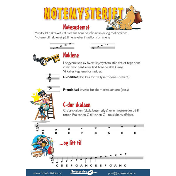 Notemysteriet - verdens minste notelære