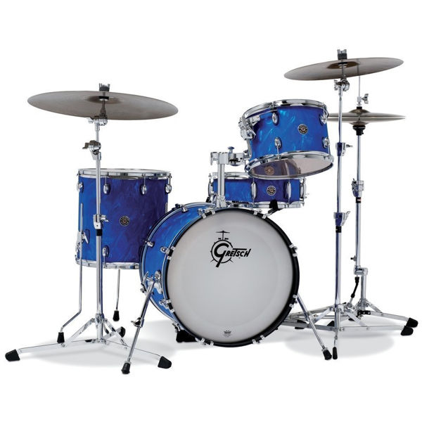 Slagverk Gretsch Catalina Club CT1-J484, 18 Shell Pack, Blue Satin Flame