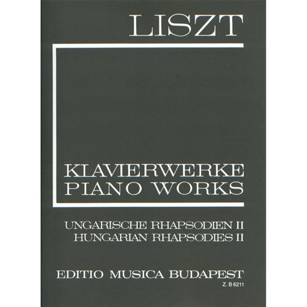 Hungarian Rhapsodies Vol. 2  No. 10-19 Franz Liszt. Piano