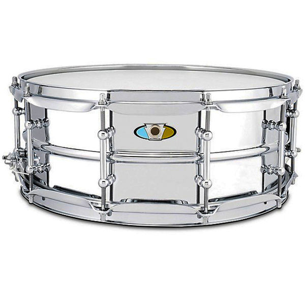 Skarptromme Ludwig Supralite LU5514SL, 14x5,5, Chrome Hardware, Triple Flange Hoops, Tube Lugs