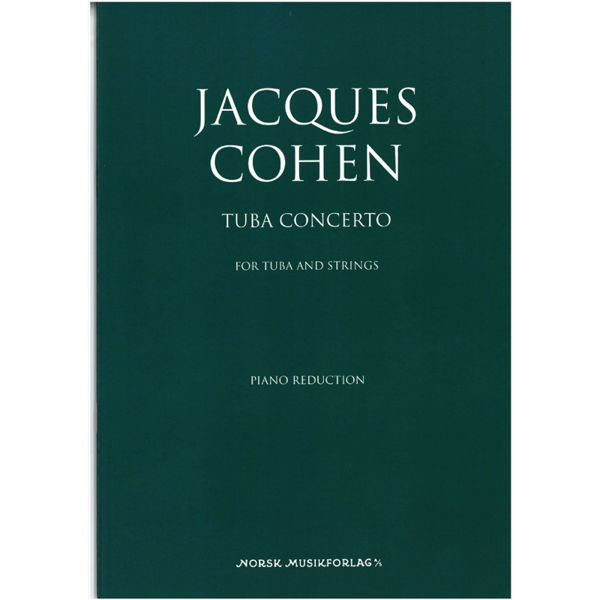 Tuba Concerto, tor tuba og strykere, Jacques Cohen