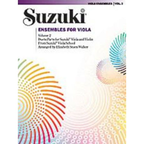 Suzuki String Quartets ensembles for Viola vol 2