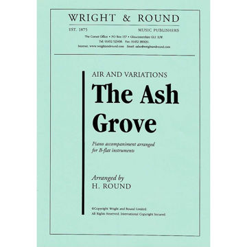 The Ash Grove - Air and variations. H. Round. Bb Cornet and Piano