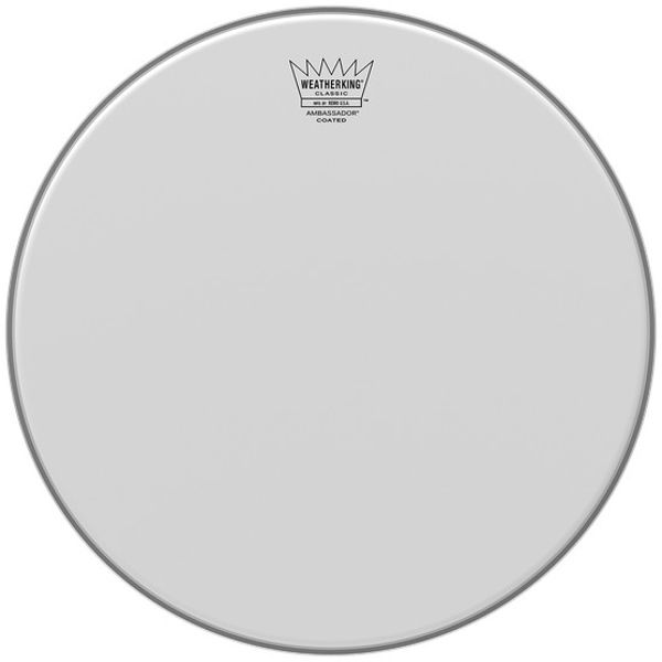 Stortrommeskinn Remo Ambassador Classic Fit, CL-1118-BR, Coated 18