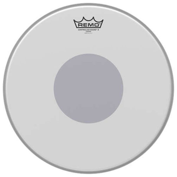 Trommeskinn Remo Controlled Sound CX-0112-10, White Coated Black Dot 12
