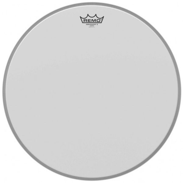Stortrommeskinn Remo Ambassador-X, AX-1122-00, Coated 22