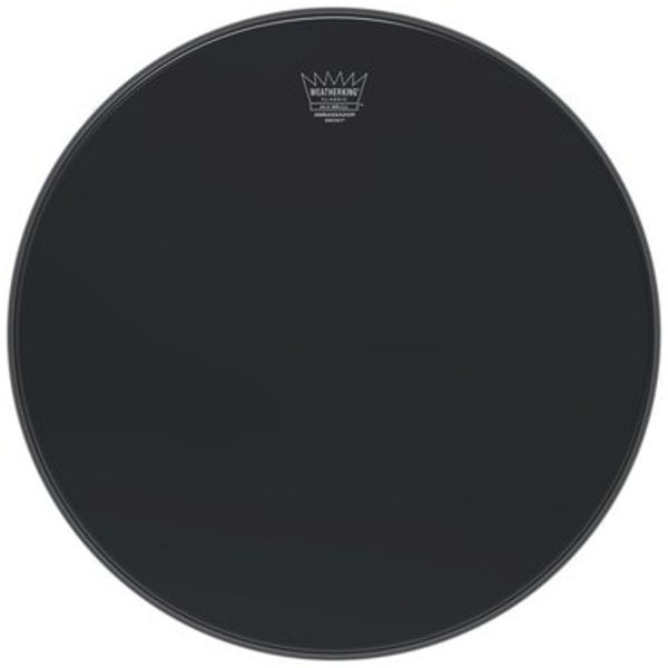 Stortrommeskinn Remo Ebony Classic Ambassador, CL-1018-ES, 18