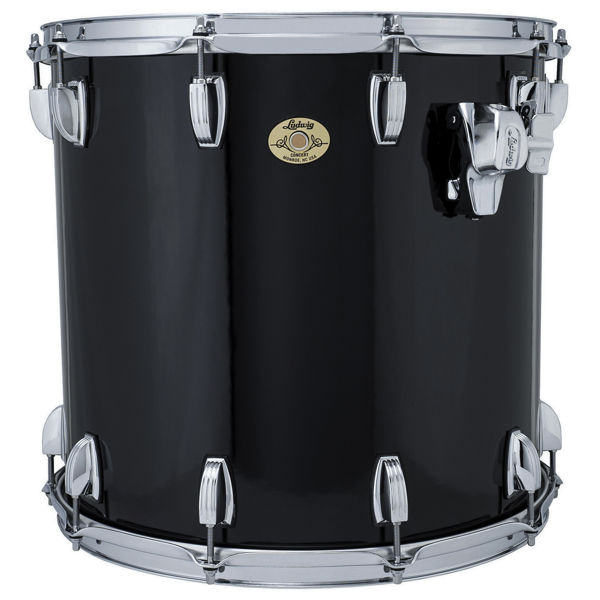 Konserttom-Tomtromme Ludwig PD356TR0G,16x15 Double Head, Black Cortex