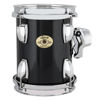 Konserttom-Tomtromme Ludwig PD386TR0G, 6x8 Double Head, Black Cortex