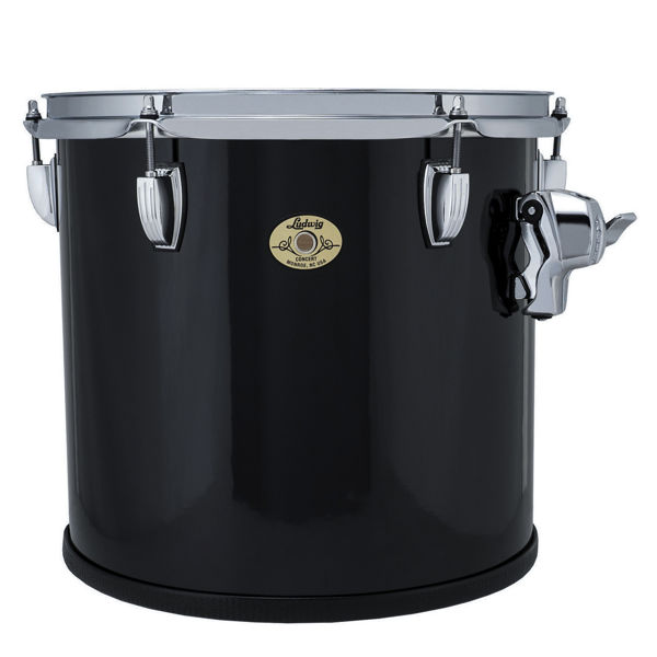 Konserttom-Tomtromme Ludwig PS323TR0G,13x12 Single Head, Black Cortex